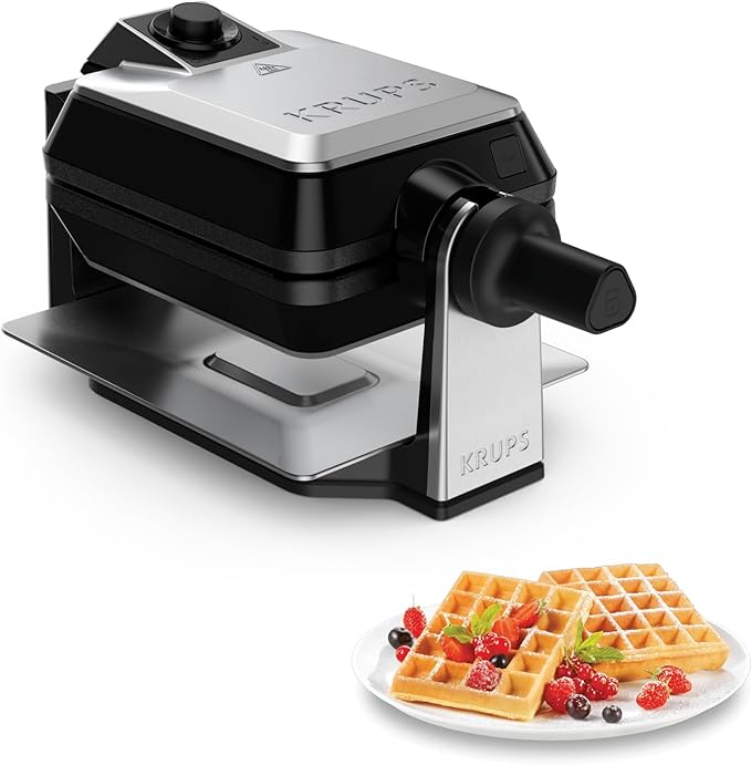 KRUPS Doppelwaffeleisen Professional für zwei belgische Waffeln